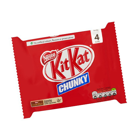 Image of Kit Kat Chunky - 4 Pack