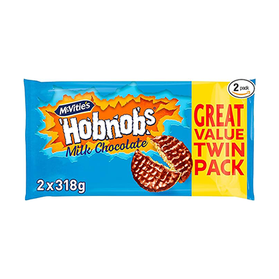 McVities Chocolate Hobnobs Twin Pack (2 x316g)