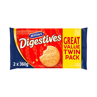 McVities Digestive Biscuit Twin Pack (2 x360g)