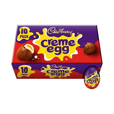 Cadbury Creme Eggs 10 Pack. Shipped worldwide by Expats Pantry