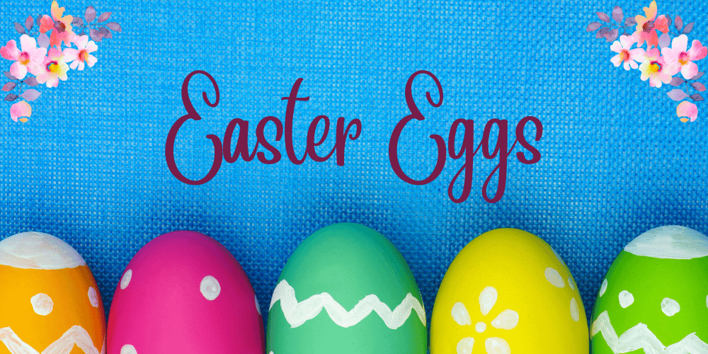 British Easter Eggs delivered worldwide