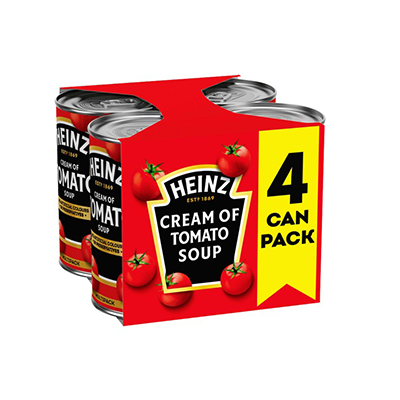 Heinz Cream of Tomato Soup - 4 Pack for expats. Shipped Worldwide by Expats Pantry