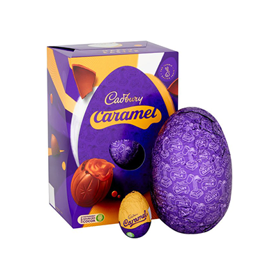 Cadbury Caramel Easter Egg Delivered Worldwide