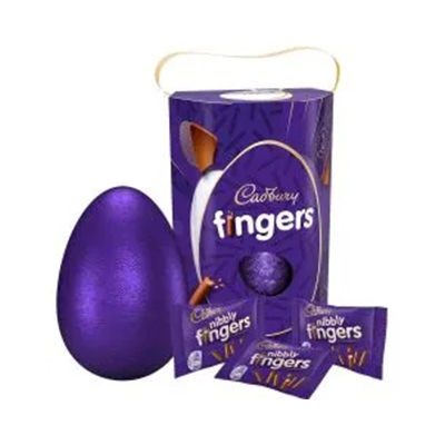 Fingers Easter Egg Large - British Easter Eggs Delivered Worldwide