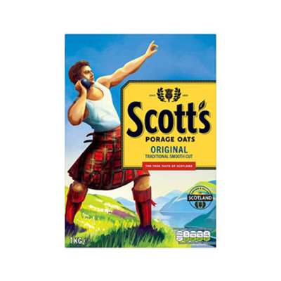 Scotts Porage. Porridge Oats delivered worldwide by Expats Pantry