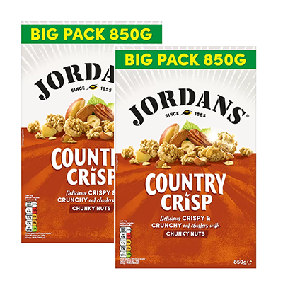 Jordans County Crisp Chunky Nut 2 x 850g