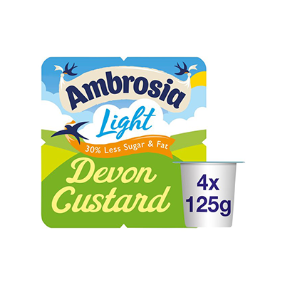 Ambrosia Low Fat Custard Pots (4 Pack)