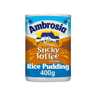 Ambrosia Sticky Toffee Rice Pudding 400g
