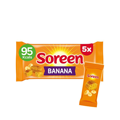 Soreen Banana Lunchbox Loaf Bars 5 Pack