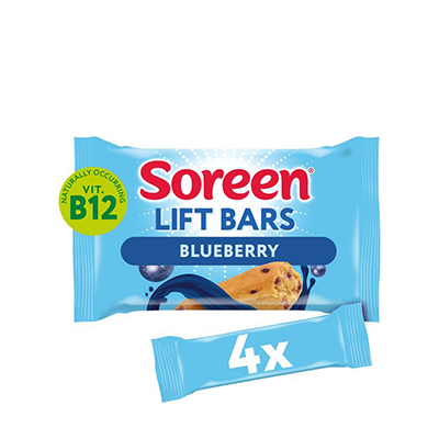 Soreen Lift Lunchbox - Blueberry 4 Pack